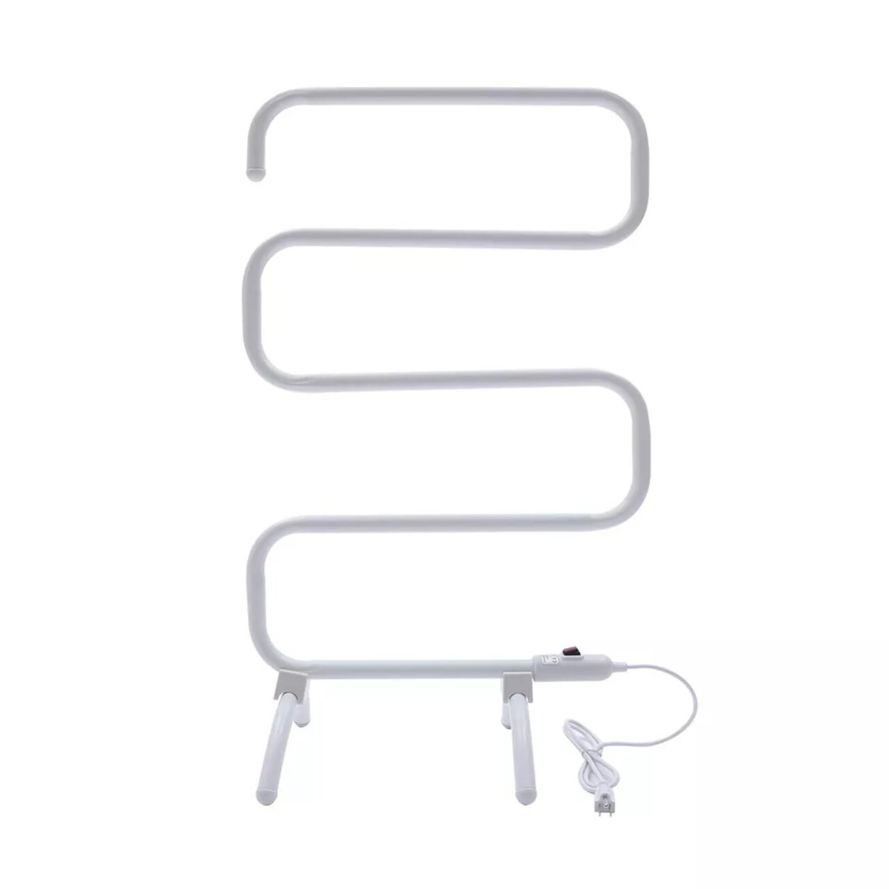 100W Electric Towel Warmer Freestanding Towel Holder Bathroom Towel Drying Rack